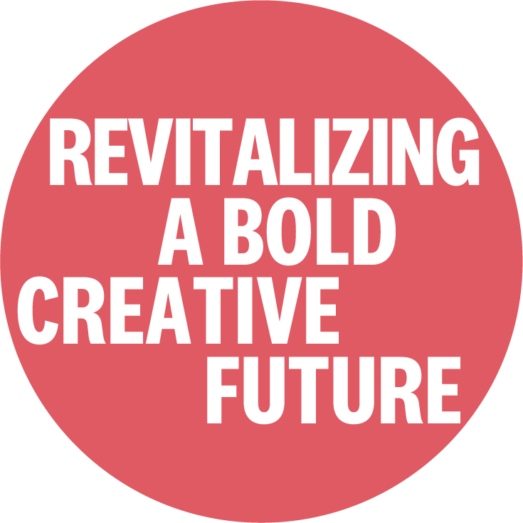 bold creative future red